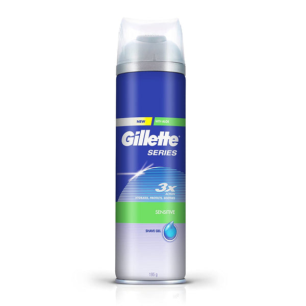 Gillette Sensitive Skin Shave Gel 195g