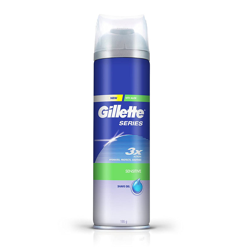 Gillette Sensitive Skin Shave Gel 195g