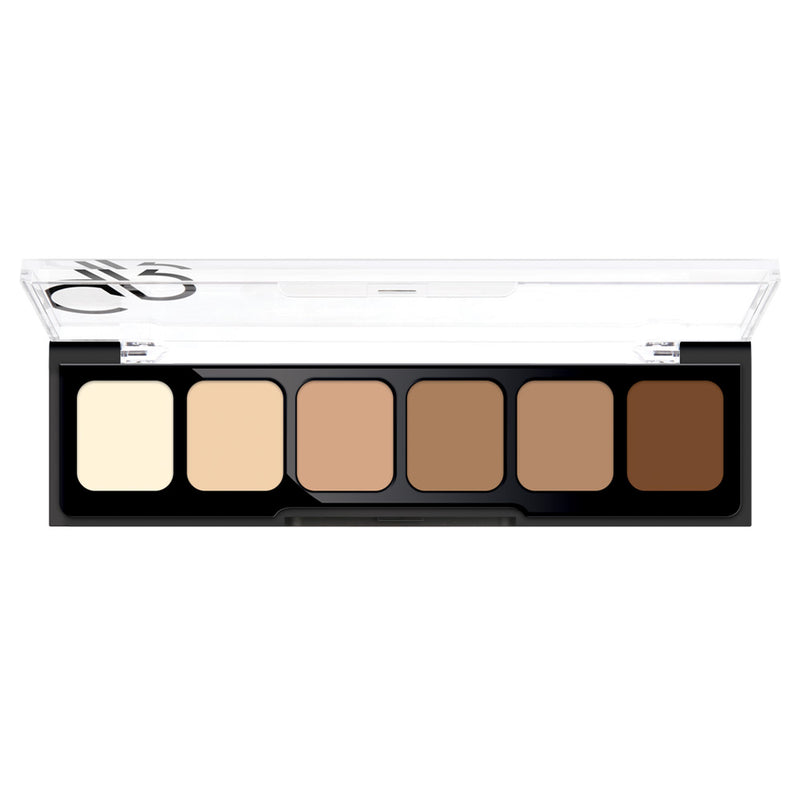 Golden Rose Correct&Conceal Concealer Cream Palette 02 02 Medium To Dark BD