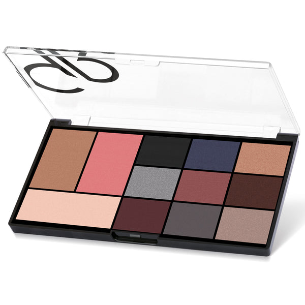 Golden Rose City Style Face & Eye Palette 02 Smokey BD