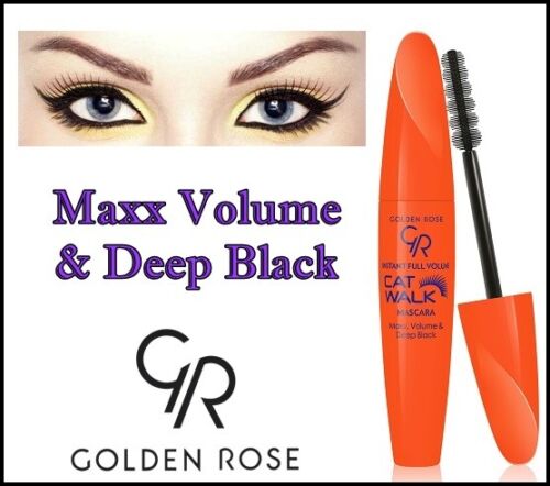 Golden Rose Instant Full Volume Cat Walk Mascara Deep Black BD