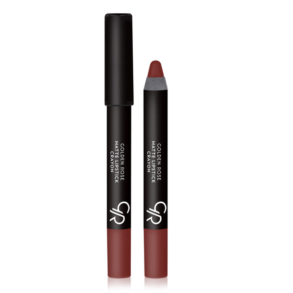 Golden Rose Matte Lipstick Crayon 01 Lust Red BD