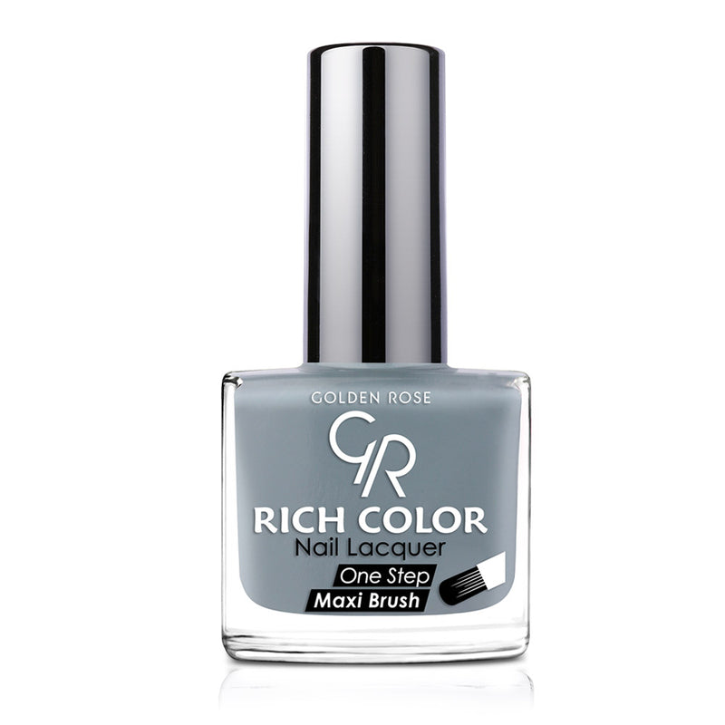 Golden Rose Rich Color Nail Lacquer 124 Regent Grey BD