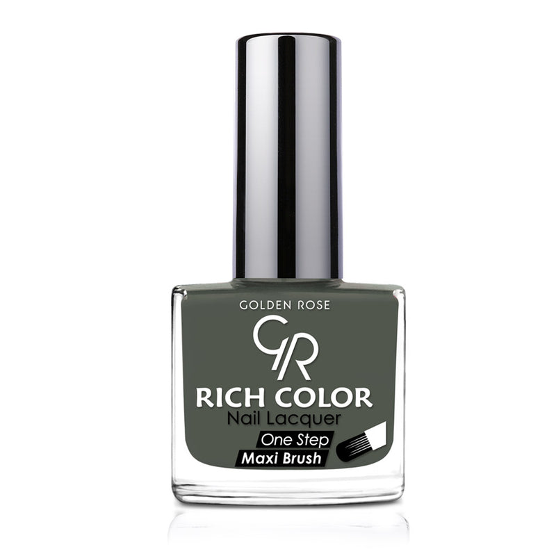 Golden Rose Rich Color Nail Lacquer 151 Battleship Grey BD