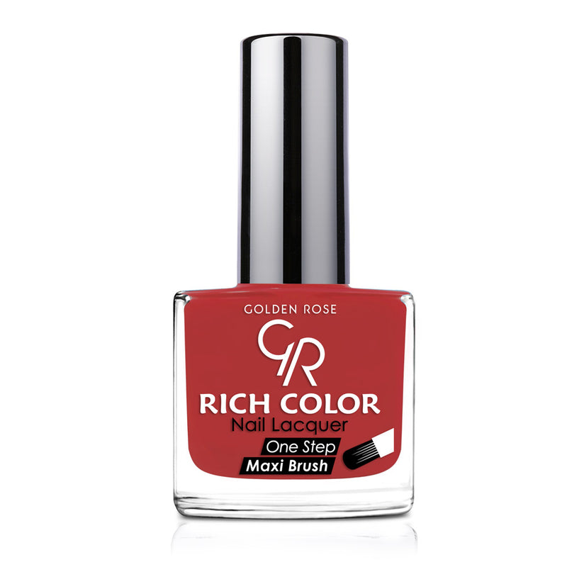 Golden Rose Rich Color Nail Lacquer 84 Medium Carmine BD