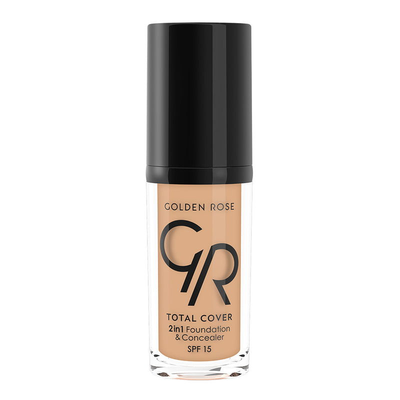 Golden Rose Total Cover 2in1 Foundation & Concealer 04 Beige BD