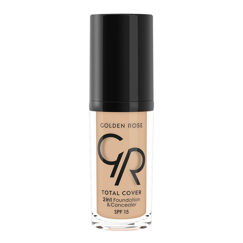 Golden Rose Total Cover 2in1 Foundation & Concealer 05 Cool Sand BD