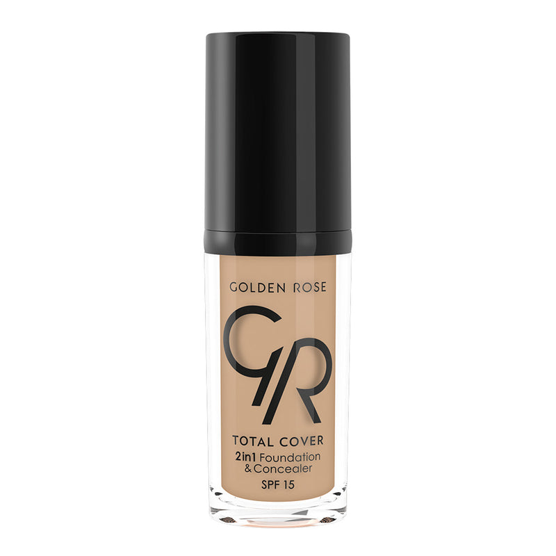 Golden Rose Total Cover 2in1 Foundation & Concealer 06 Taupe BD