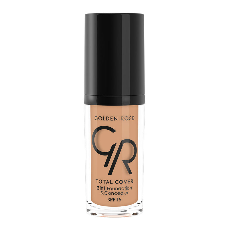 Golden Rose Total Cover 2in1 Foundation & Concealer 16 Warm Honey BD