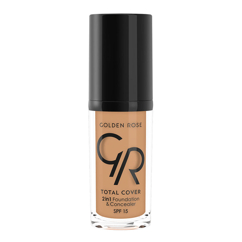 Golden Rose Total Cover 2in1 Foundation & Concealer 17 Golden Beige BD