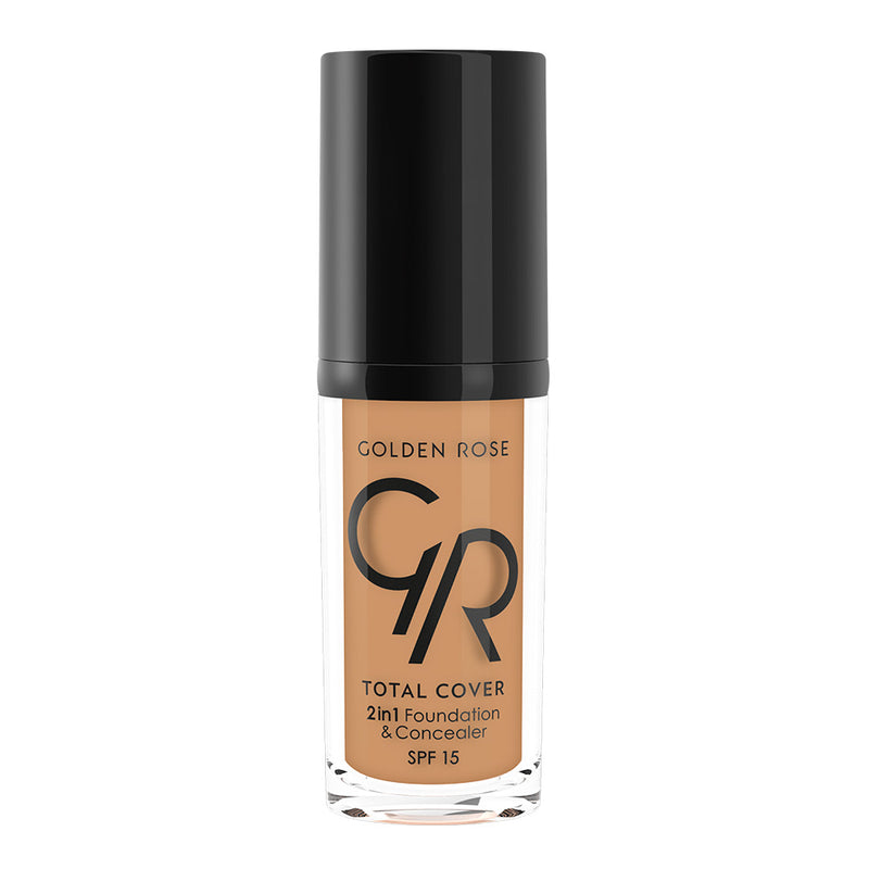 Golden Rose Total Cover 2in1 Foundation & Concealer 19 Caramel BD