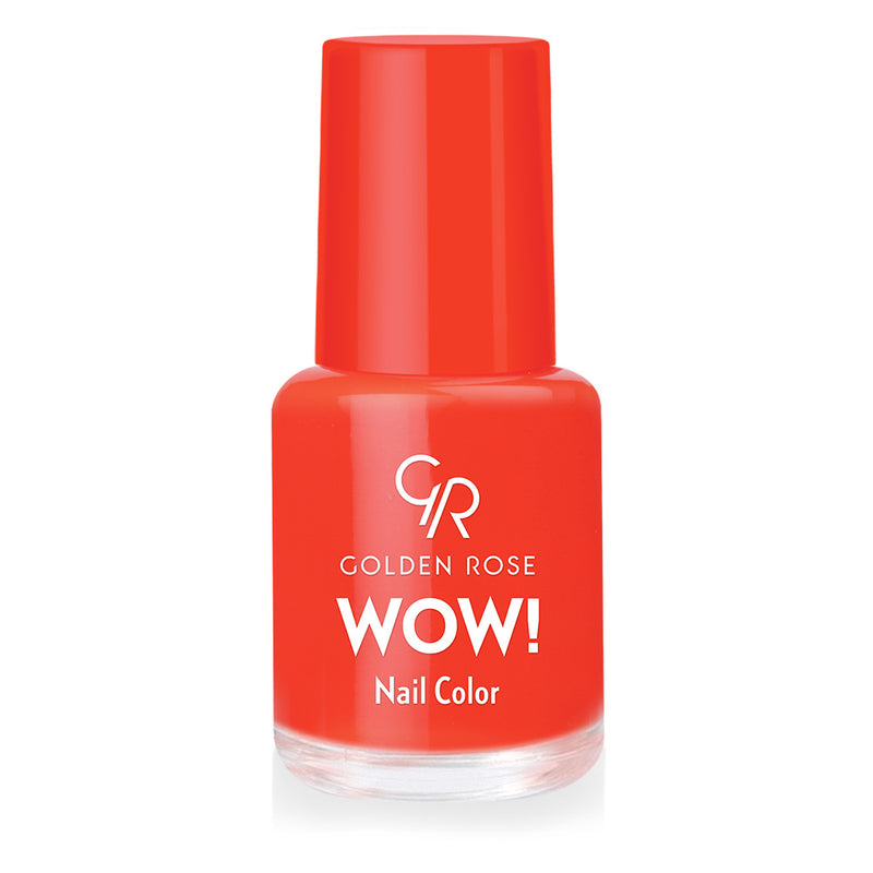 Golden Rose Wow! Nail Color 38 Red Orange BD