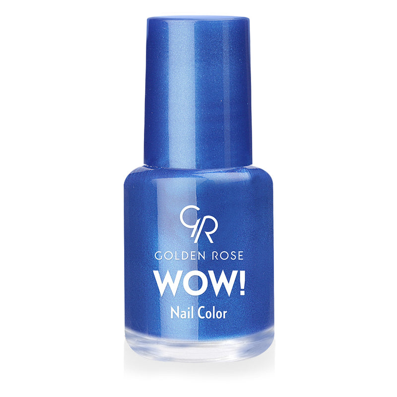 Golden Rose Wow! Nail Color 84 Cerulean Blue BD