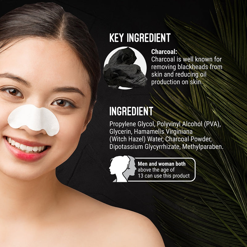 Groome Charcoal Purifying & Deep Cleansing Nose Strips BD