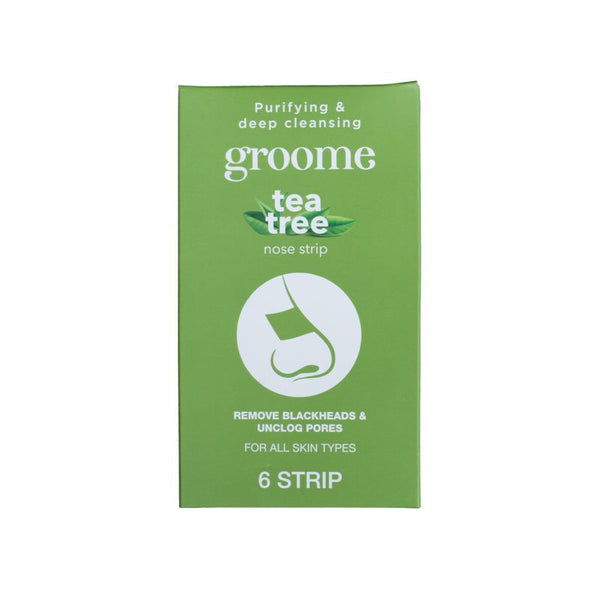 Groome Tea Tree Purifying & Deep Cleansing Nose Strips 6 BD