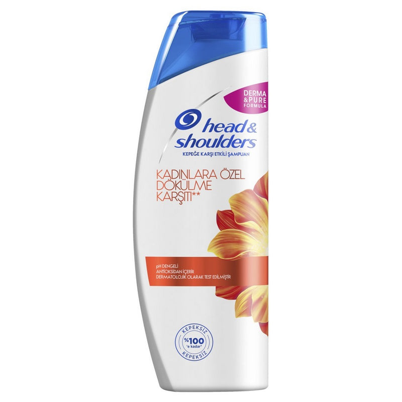 Head & Shoulders Anti-Hairfall Anti-Dandruff Shampoo (Turkey) 400ml BD