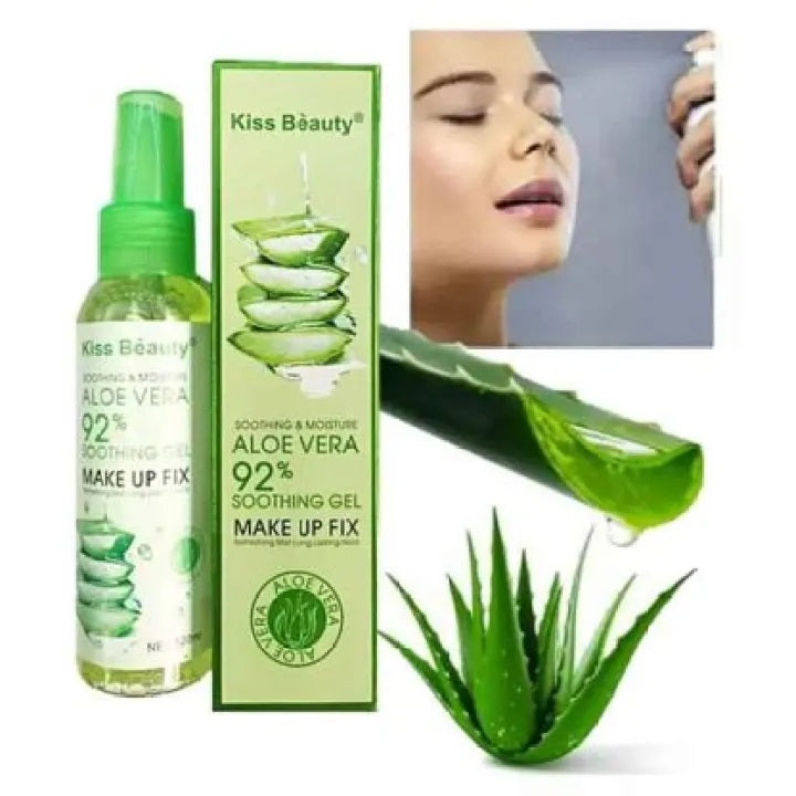 Kiss Beauty 92% Aloe Vera Makeup Fixing Spray 120ml BD