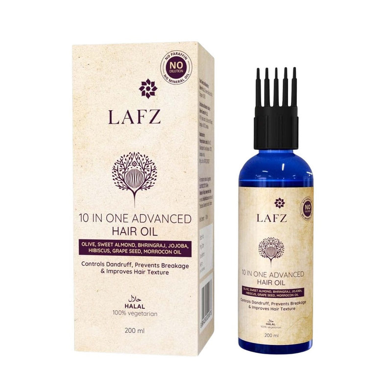 Lafz 10 In One Advanced Hair Oil 200ml BD