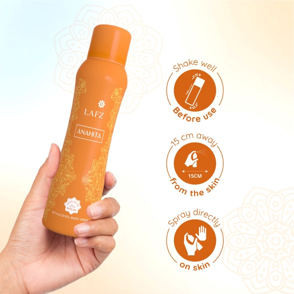 Lafz Anahita Body Spray 100g BD