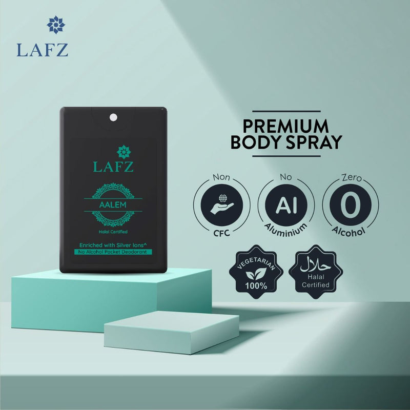 Lafz Aalem Pocket Deodorant Spray for Him 18ml BD