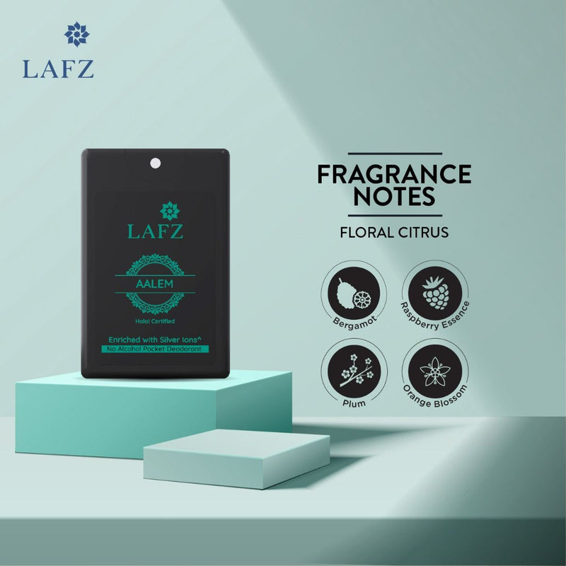 Lafz Aalem Pocket Deodorant Spray for Him 18ml BD