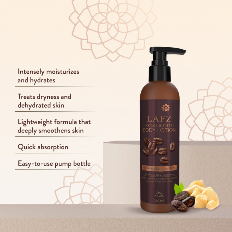 Lafz Cocoa Butter Body Lotion 250ml BD