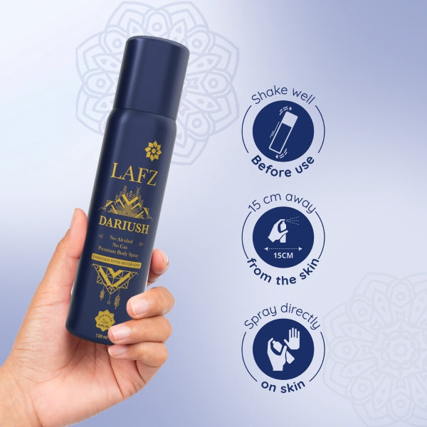 Lafz Dariush Body Spray 120ml BD