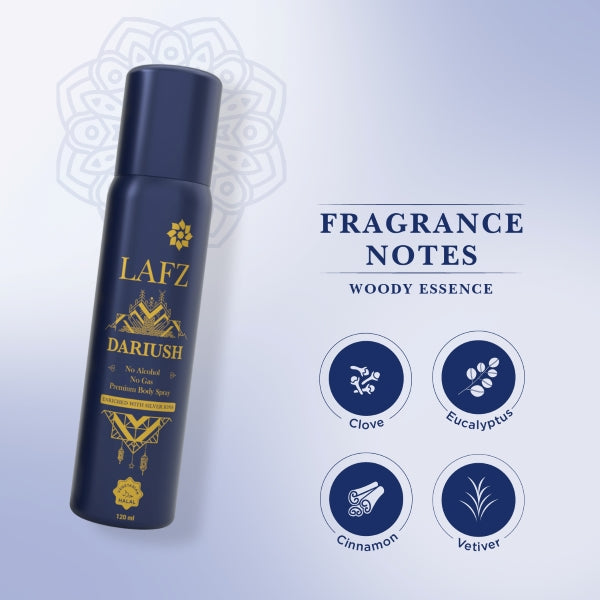 Lafz Dariush Body Spray 120ml BD