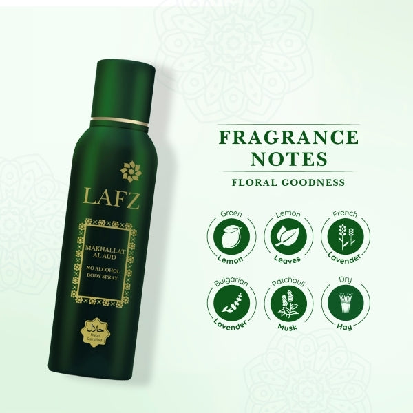 Lafz Makhallat Al Aud Body Spray for Him 100g BD