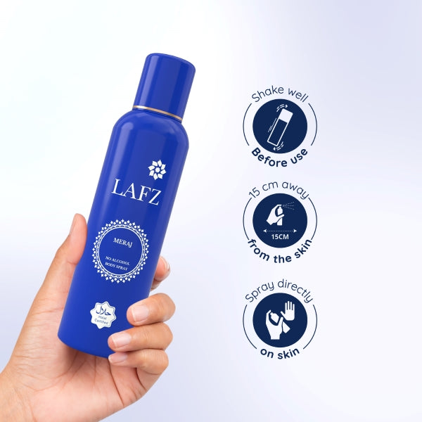 Lafz Meraj Body Spray 100g BD