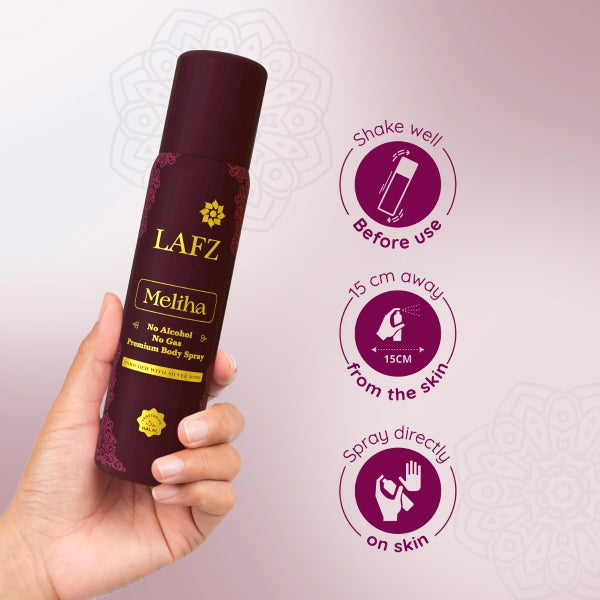 Lafz Meliha Body Spray 120g BD