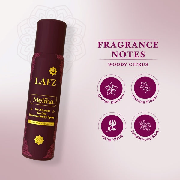 Lafz Meliha Body Spray 120g BD