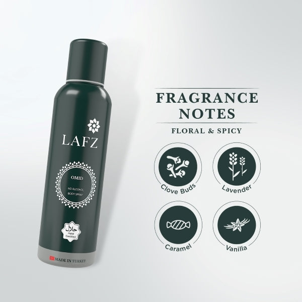 Lafz Omid Body Spray for Him 90g BD