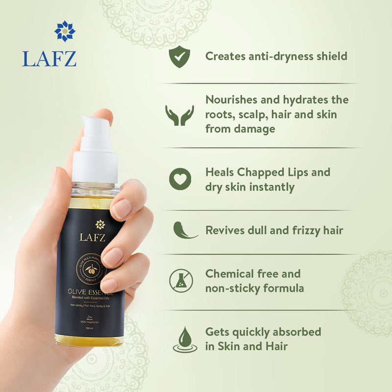 Lafz Olive Oil Multi Purpose Essence 100ml BD