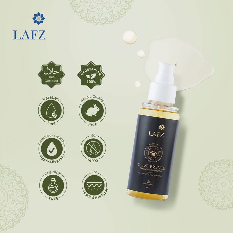 Lafz Olive Oil Multi Purpose Essence 100ml BD