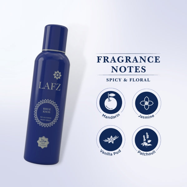 Lafz Rhuz Khos Body Spray 100g BD