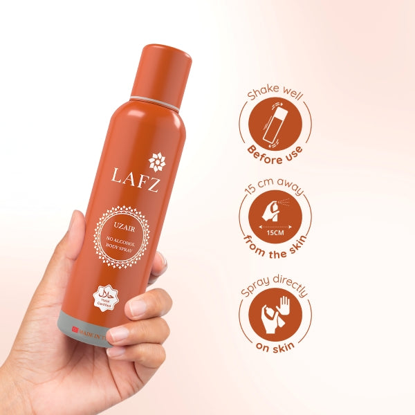 Lafz Uzair Body Spray 90g BD