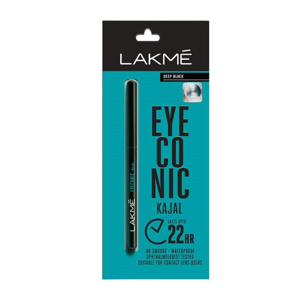 Lakmé Eyeconic Kajal Waterproof Deep Black BD