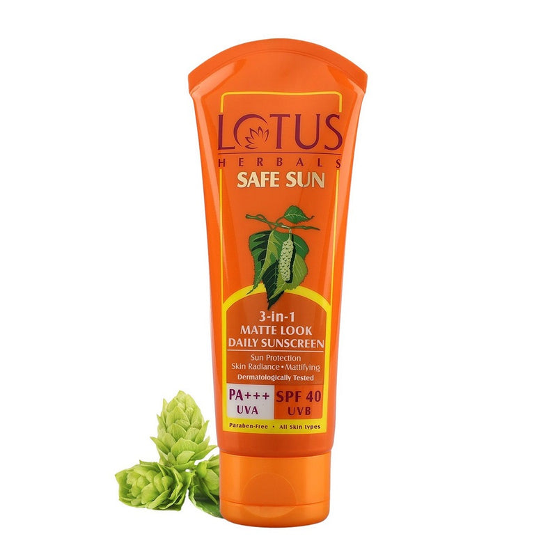 Lotus Herbals SafeSun 3 In 1 Daily Sunblock 100g BD