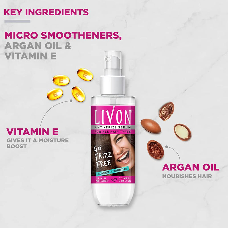 Livon Anti-Frizz Hair Serum 50ml BD