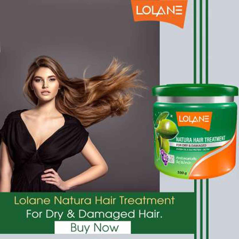 Lolane Natura Hair Treatment for Dry & Damaged Hair 500ml