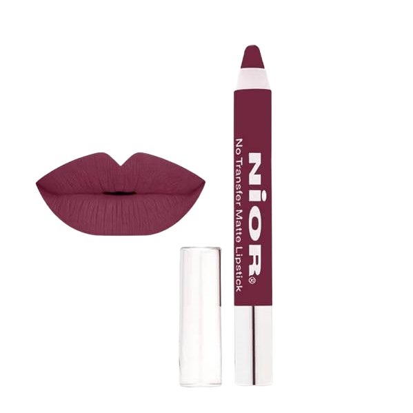 Nior No Transfer Matte Lipstick 04 Tawny Port BD