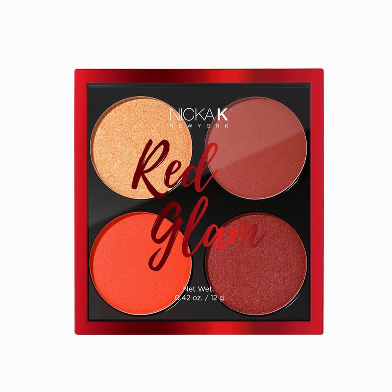 Nicka K Blush Palette Red Glam FL0403 BD