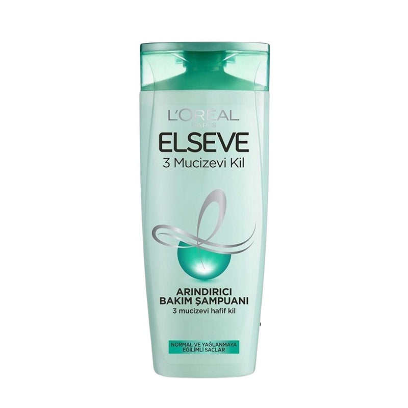 L'Oréal Paris Elseve 3 Mucizevi Kil Shampoo 360ml BD