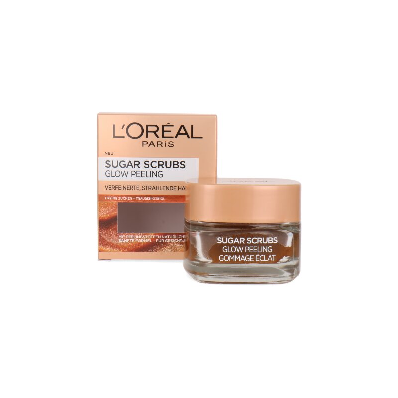 L'Oréal Paris Sugar Scrubs Glow Peeling 50ml BD