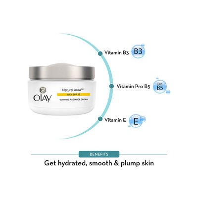 Olay Natural Aura Glowing Radiance Cream 50ml BD