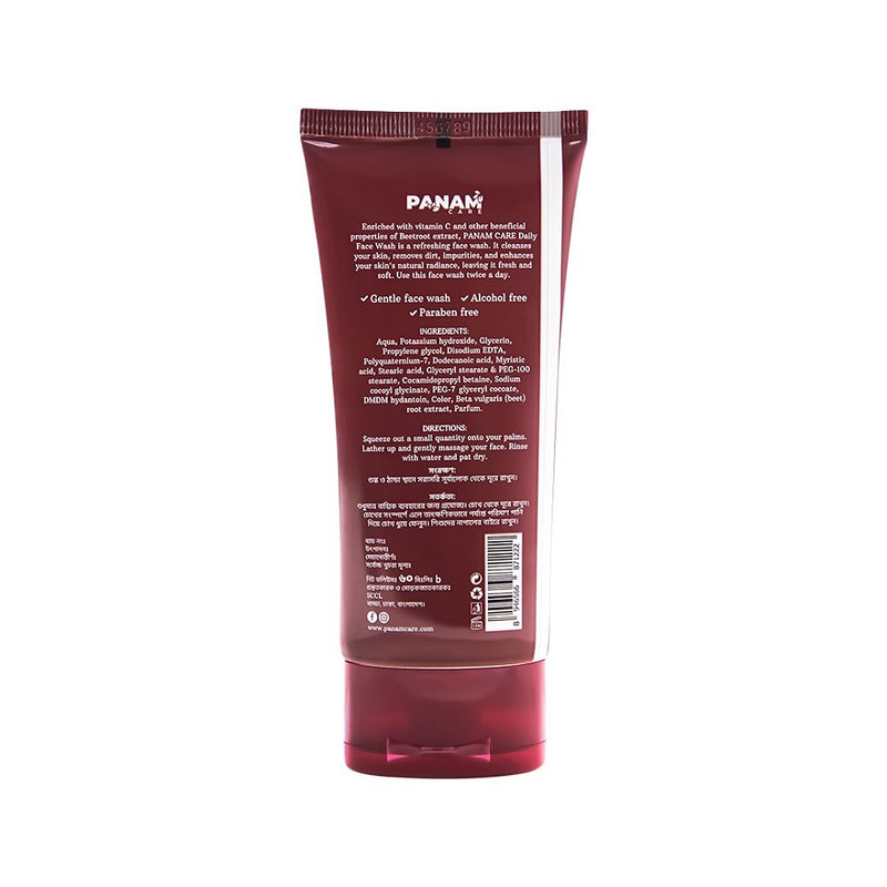 Panam Care Daily Face Wash Beetroot Extract 60ml BD