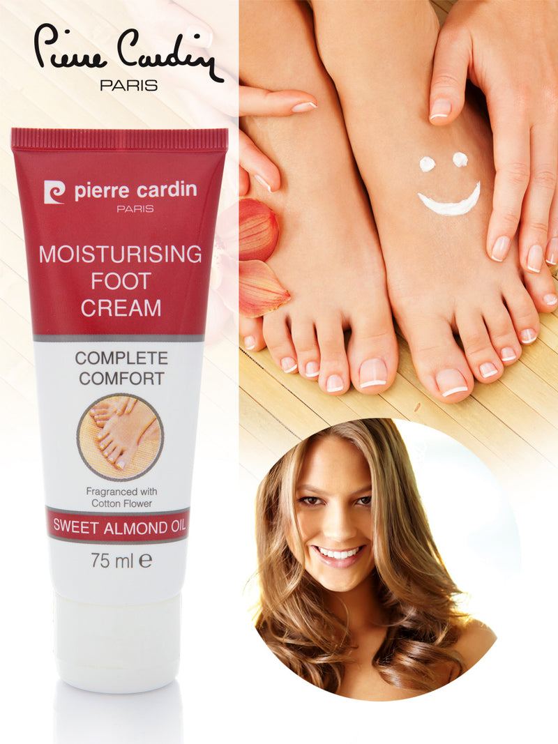 Pierre Cardin Almond Oil Extract Moisturizing Foot Cream 200ml BD