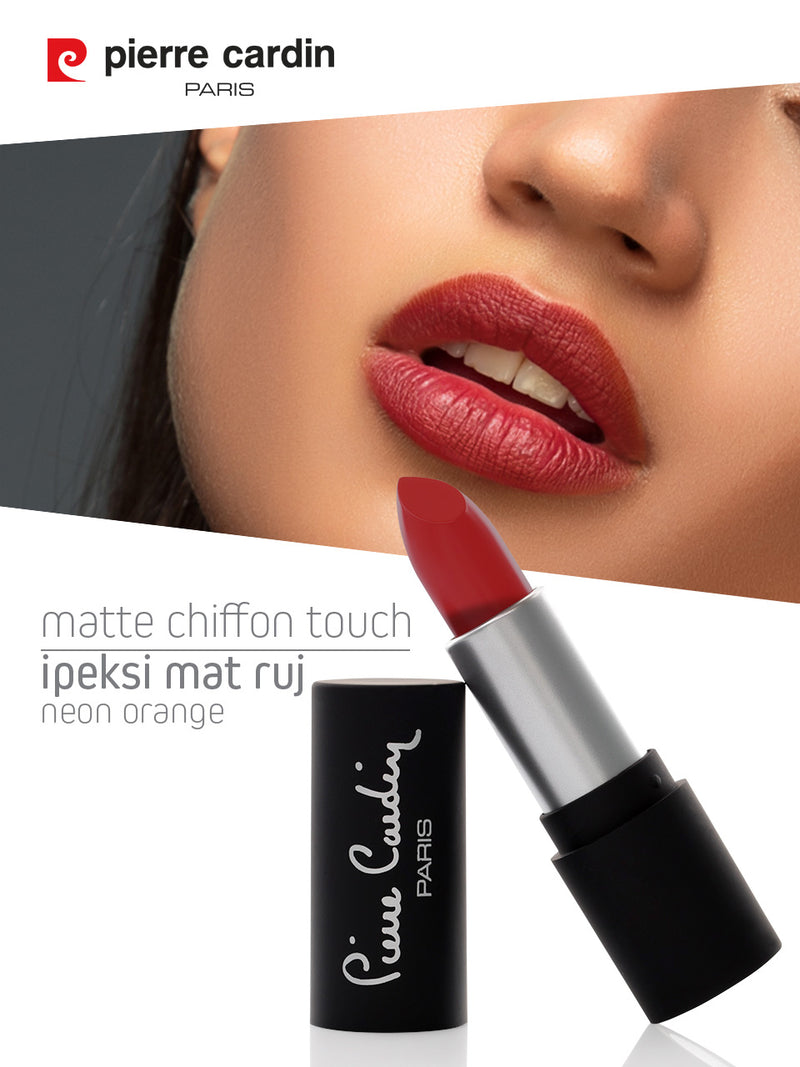 Pierre Cardin Matte Chiffon Touch Lipstick texture