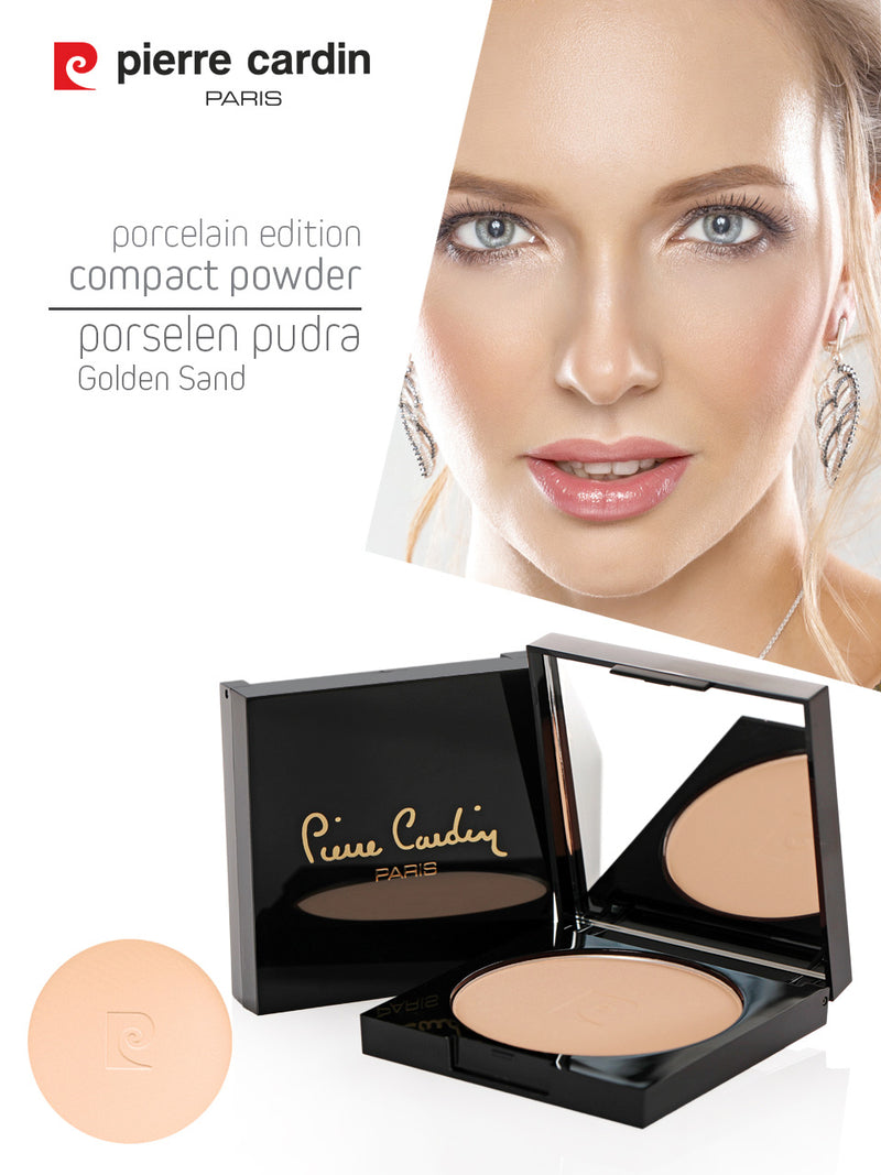 Pierre Cardin Porcelain Edition Compact Powder Golden Sand 160 BD